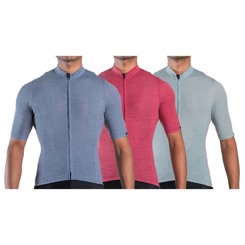 summer wool cycling jersey