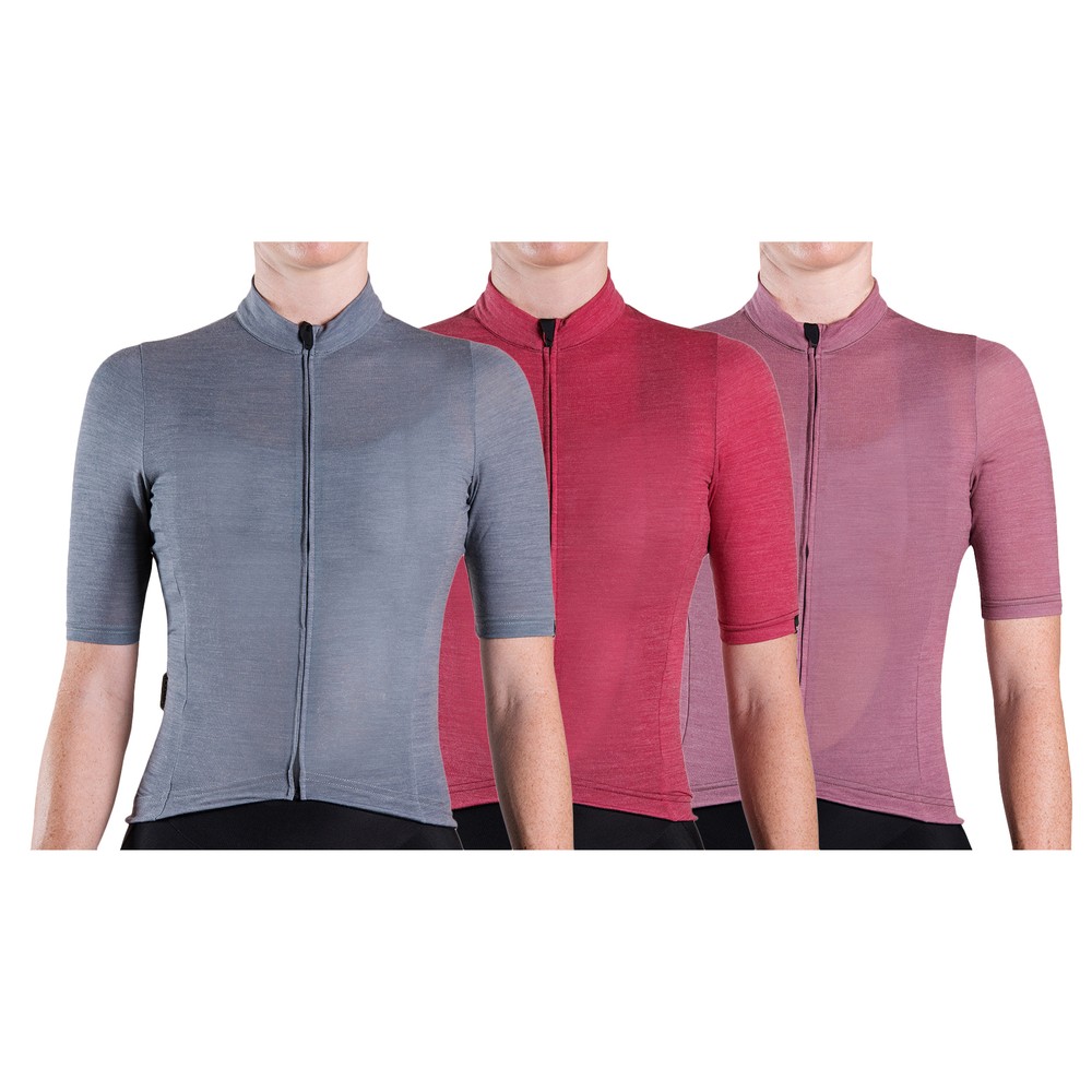 Black Sheep Cycling Euro Collection Merino Womens Short Sleeve Jersey