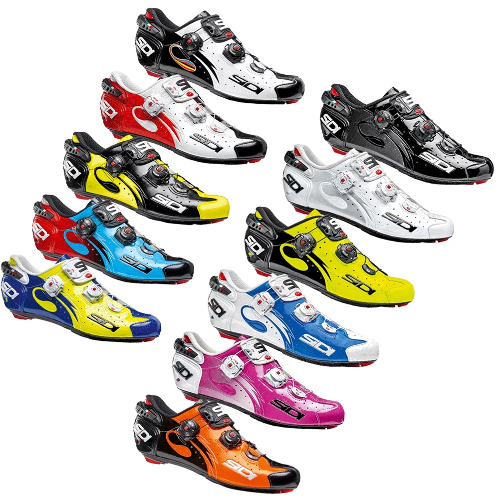 SIDI wire carbon サイズ40.5 ロードシューズ イエロー