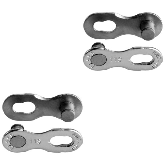 2 MissingLink KMC Shimano Campagnolo Campy 11 Speed Chain Missing Links 2-Pack