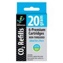 Genuine Innovations 20g Non-Threaded CO2 Cartridges 6 Pack