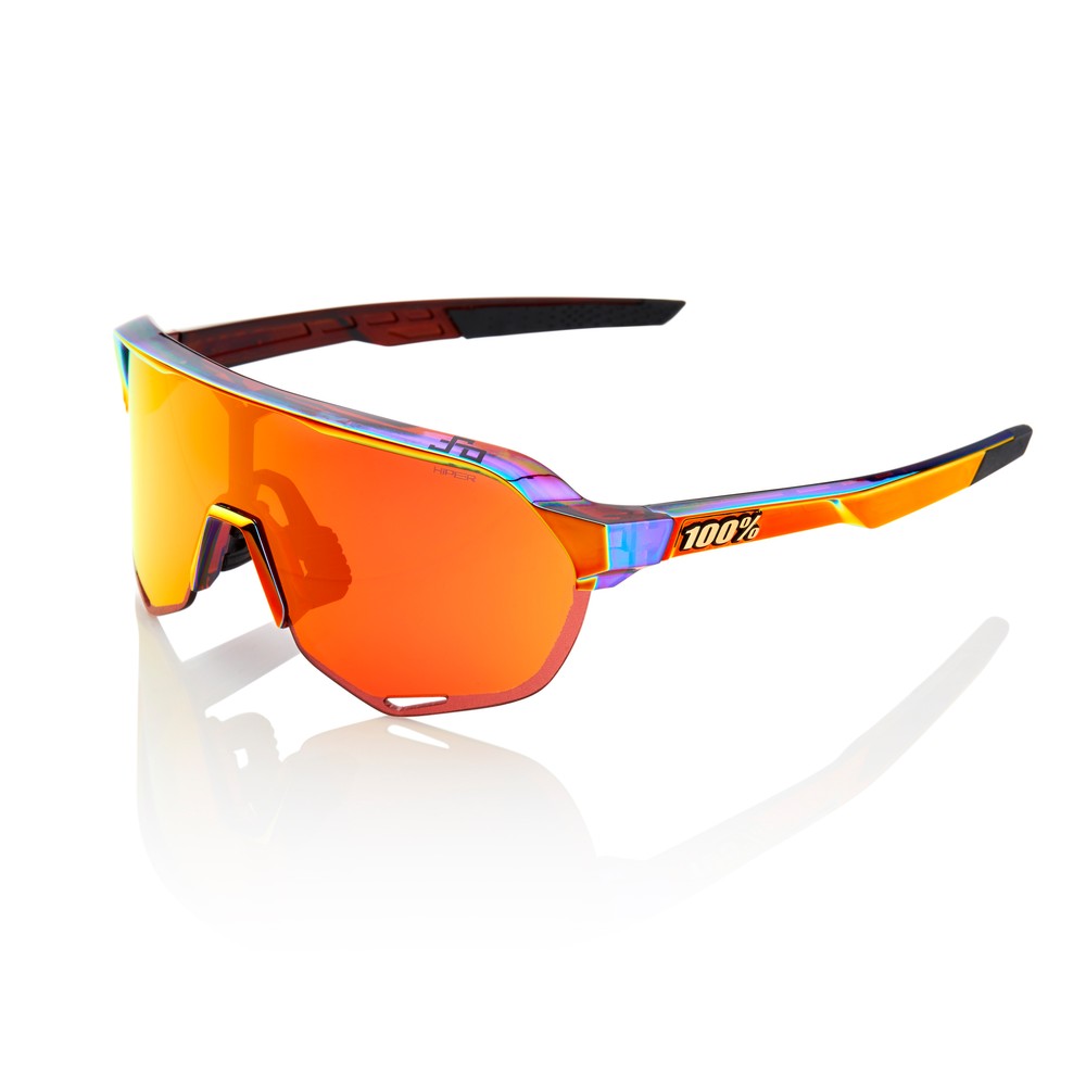 100% S2 Peter Sagan Edition Road Sunglasses With HiPER Red Mirror Lens