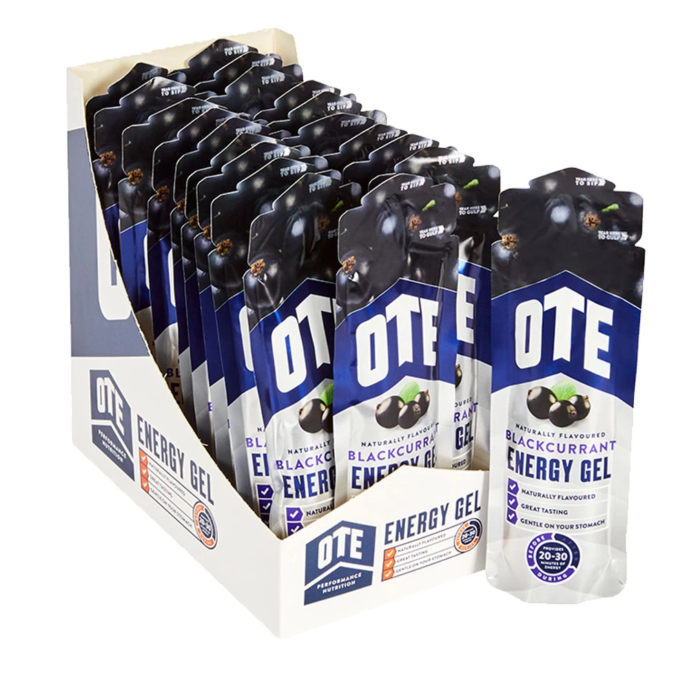 Sigma Sports OTE Energy Gel Box 20 x 56g Gels | Discount Codes available, easy returns, up to £25 off with Newsletter Signup, FREE Postage over £60