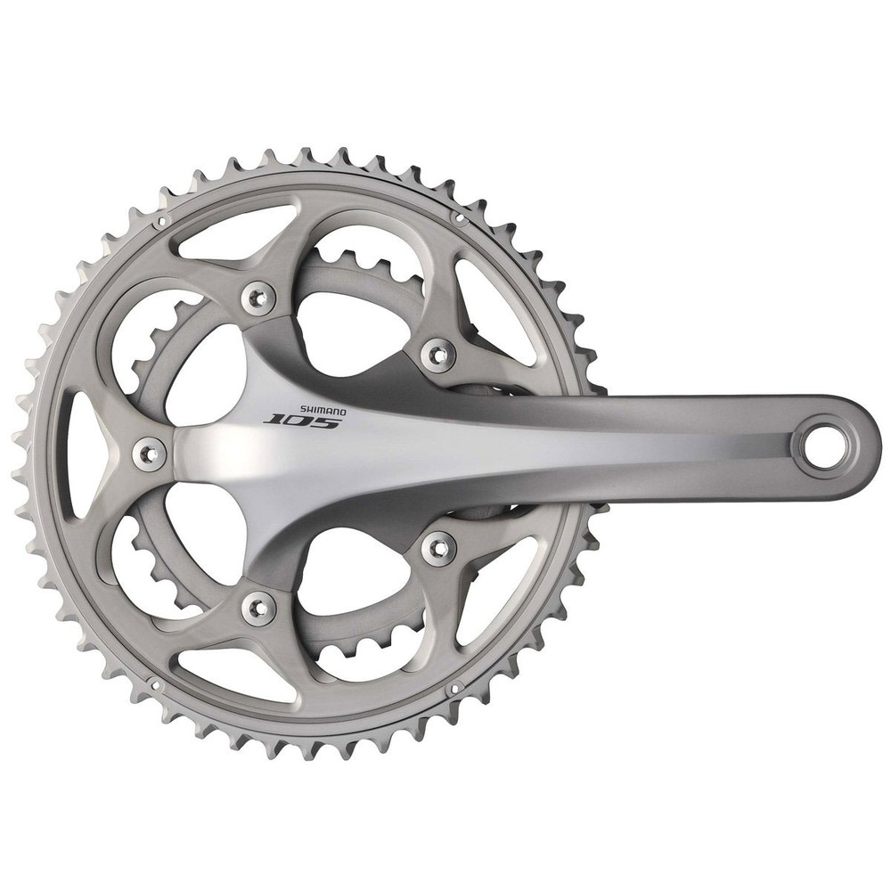 Shimano 105 5700 10-Speed Silver Chainset 53-39