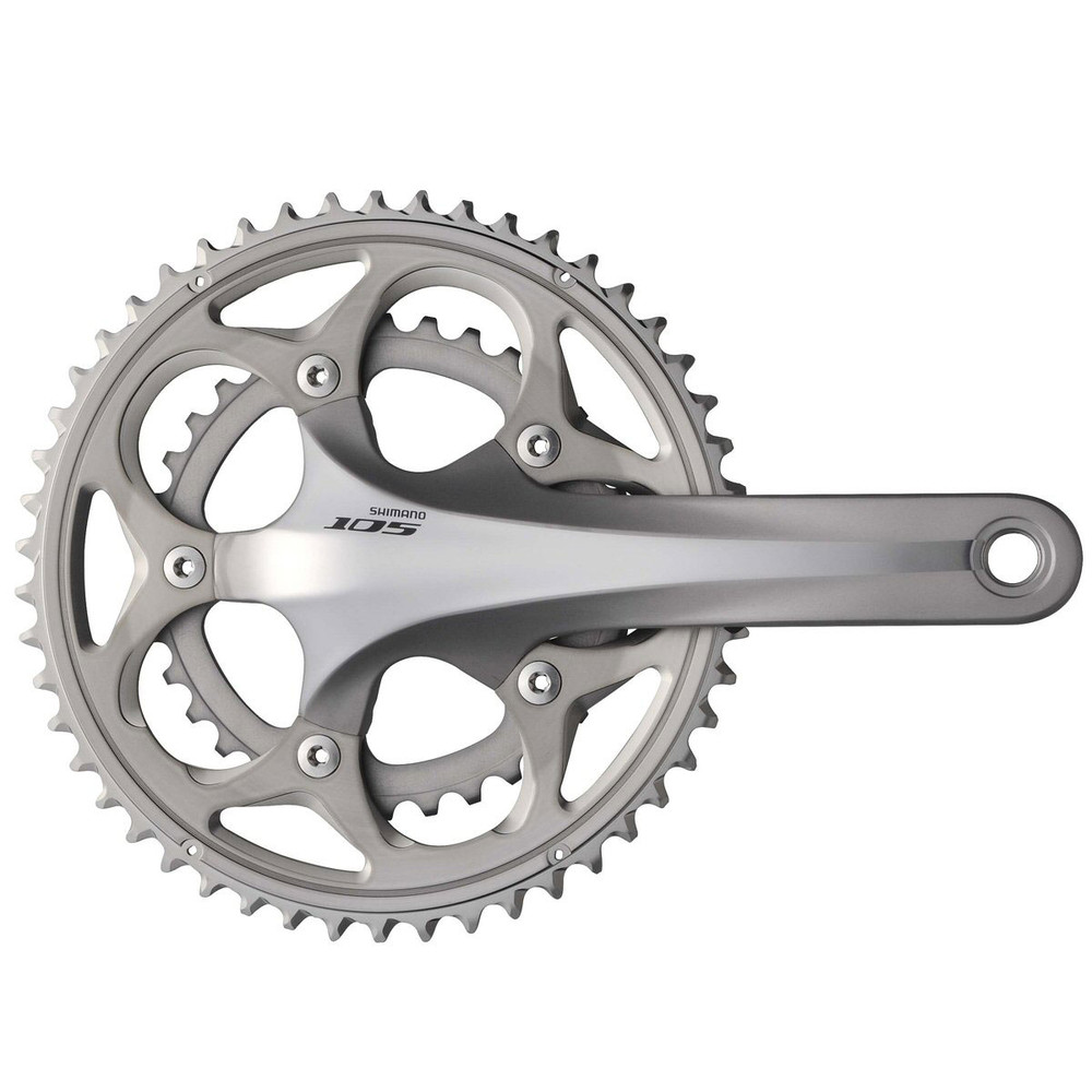 Shimano 105 5750 10-Speed Compact Chainset (silver) 50-34