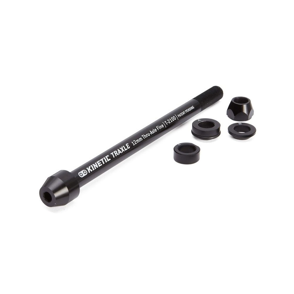 Kinetic Traxle 12mm Thru Axle - Fine (T-2100)