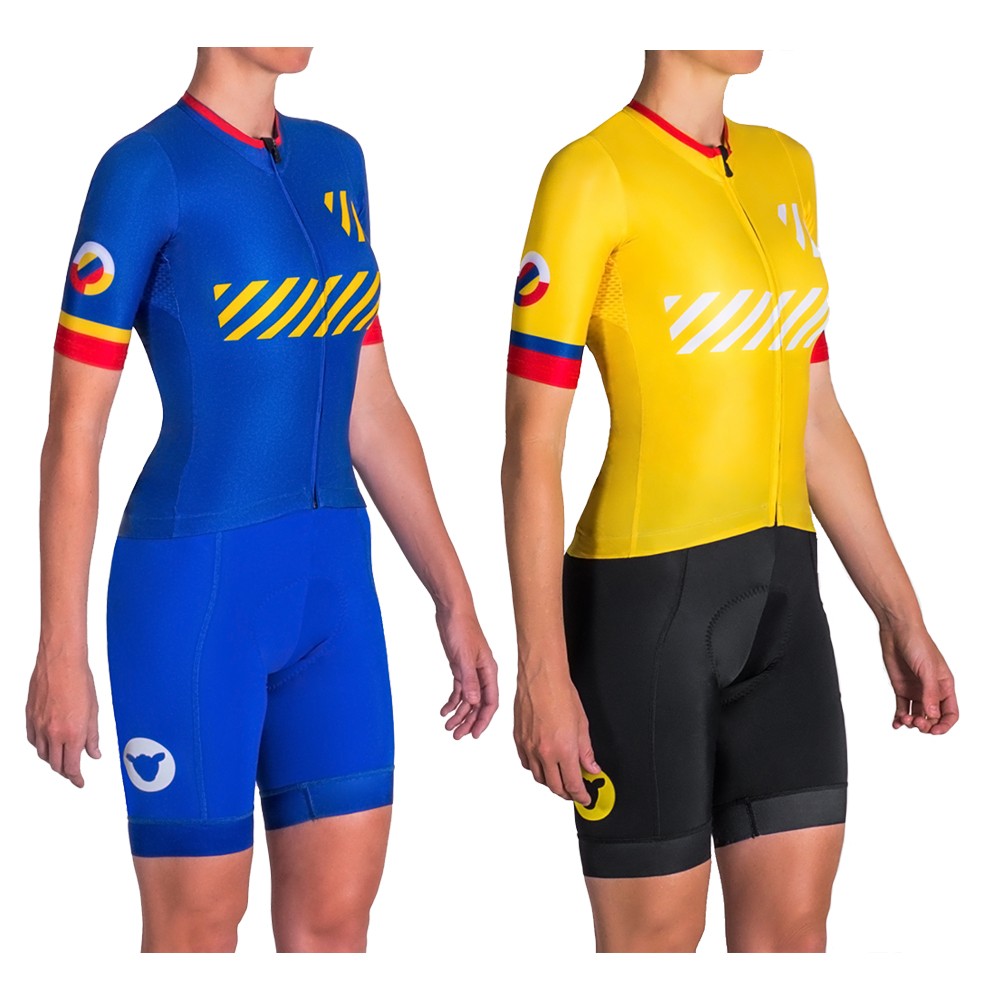 Black Sheep Cycling Los Cafeteros Colombia Womens Short Sleeve Jersey