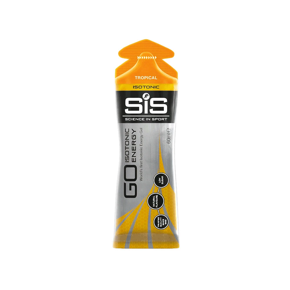 Sigma Sports Science in Sport GO Isotonic Gel 60ml | Discount Codes available, easy returns, up to £25 off with Newsletter Signup, FREE Postage over £60