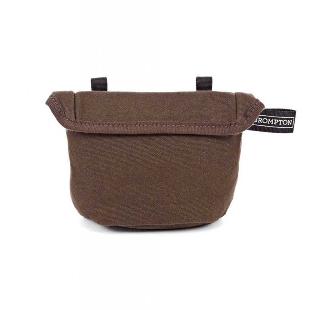 Brompton Waxed Canvas Saddle Pouch Bag
