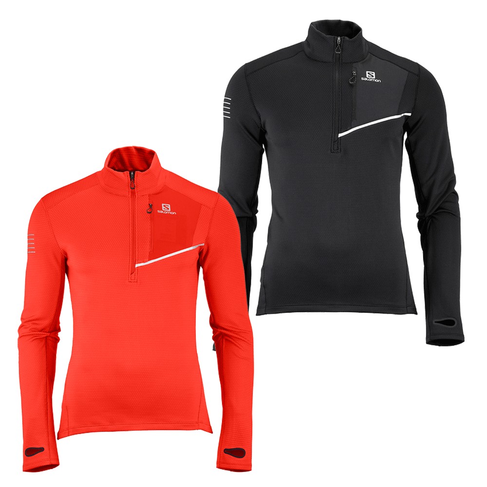 Salomon Fast Wing Long Sleeve Quarter Zip Run Top