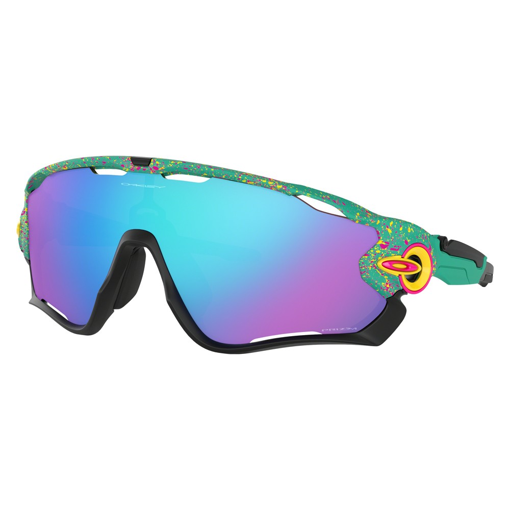 Oakley Jawbreaker Splatterfade Sunglasses With Prizm Sapphire Lens