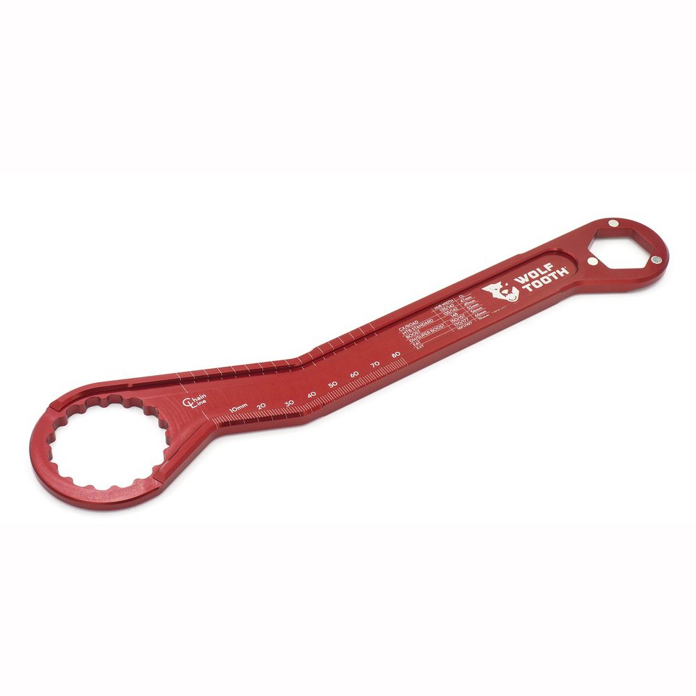 Wolf Tooth Components Pack Wrench - Ultralight 1 Inch Hex And BB Wrench