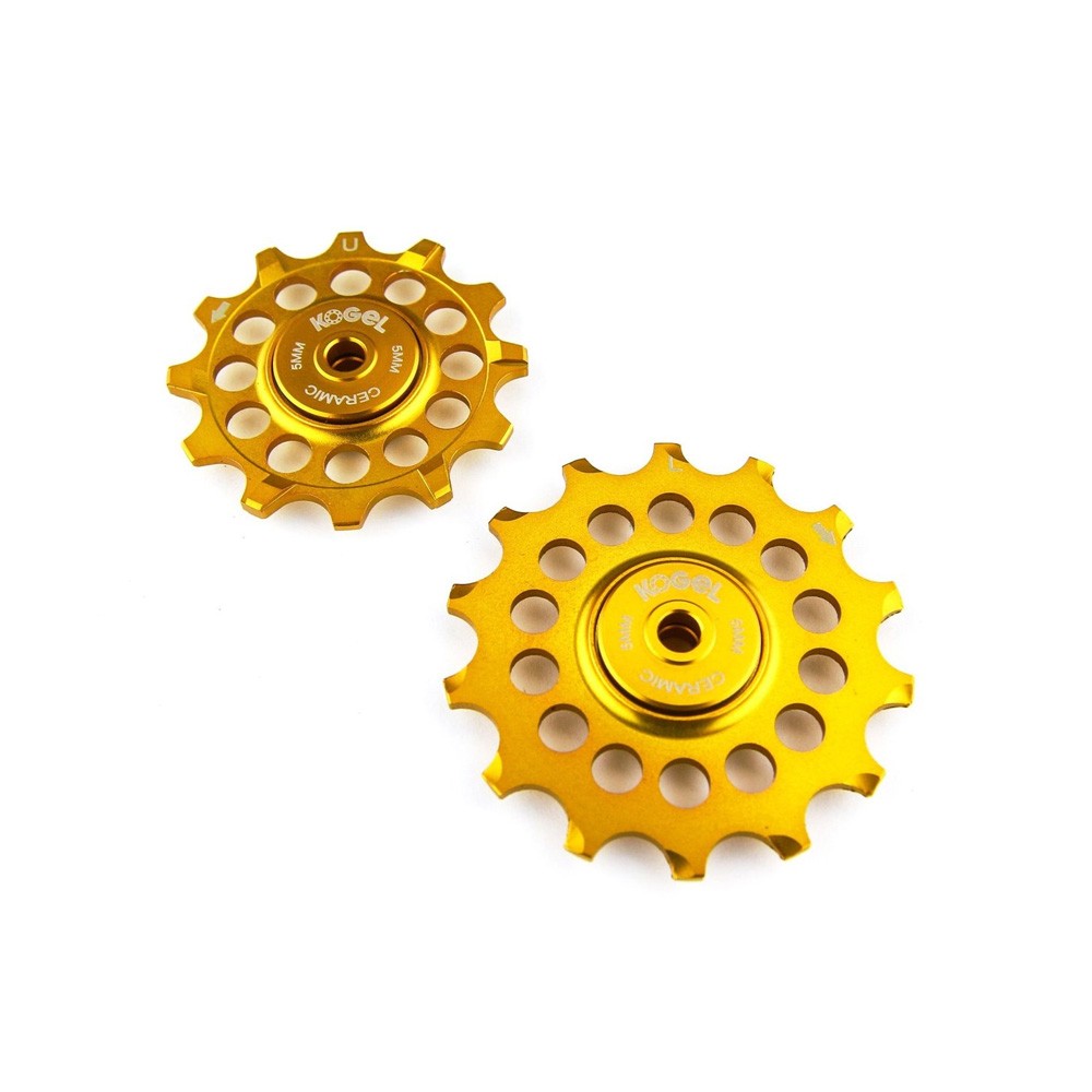 Kogel Shimano Road 12/14T Pulleys Midas Touch Gold Sigma Sports