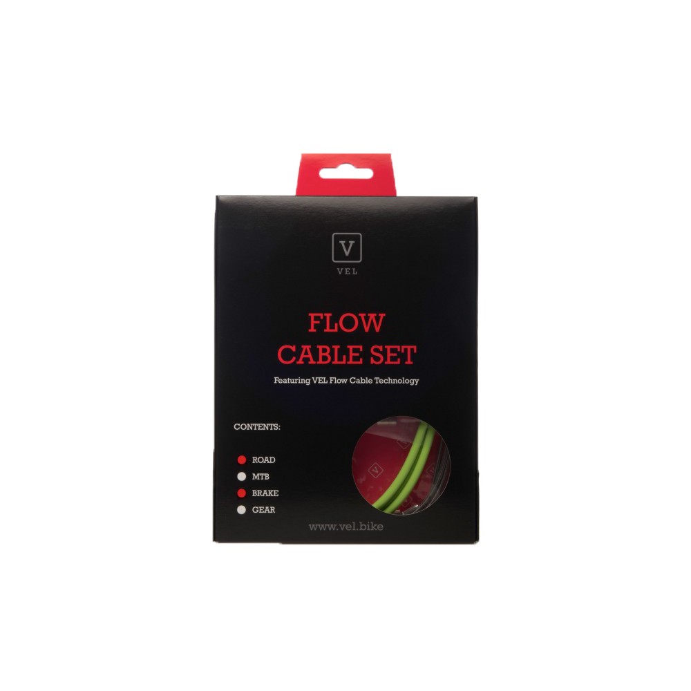 Sigma Sports Vel Flow Road Gear Cable Set | Discount Codes available, easy returns, up to £25 off with Newsletter Signup, FREE Postage over £60