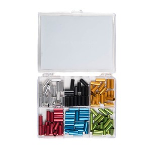 Vel Anodized Sealed Cable Ferrules Kit 5mm