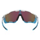 Oakley Jawbreaker Crystal Pop Sunglasses With Prizm Sapphire Lens