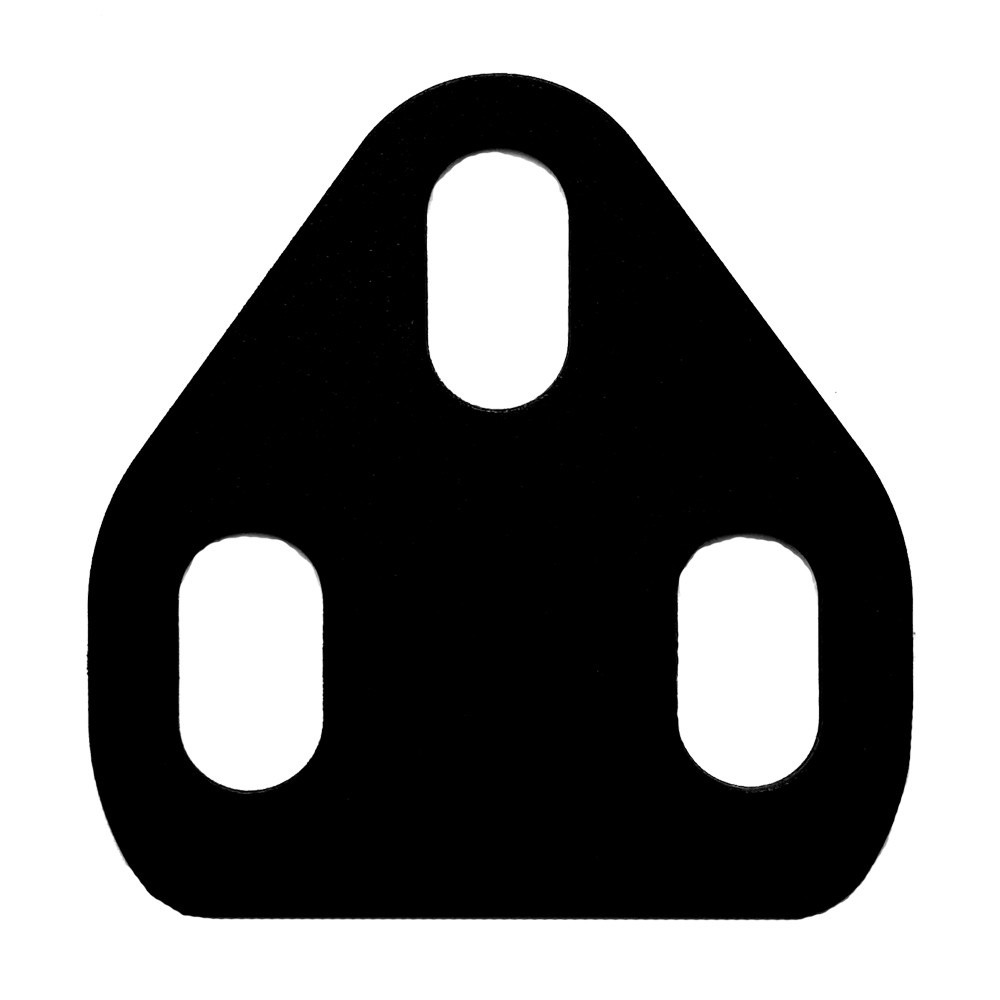 Form Bike Fit 1 Degree 3-Hole Universal Cleat Wedge (Single)