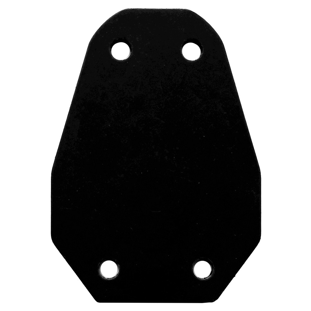 Bike Fit Universal Leg Length Shim 3mm With Screws - Compensates For Leg Length Discrepancy, High-Density Plastic