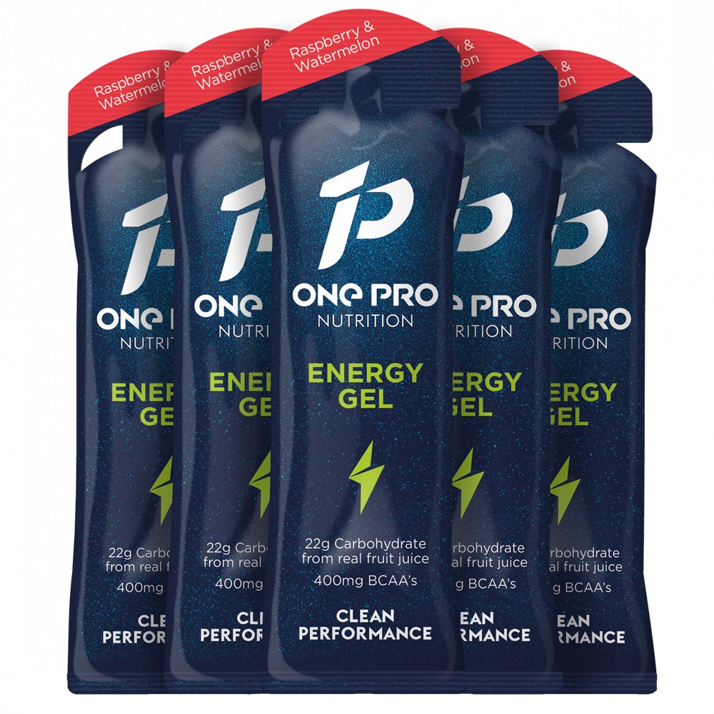ONE PRO Nutrition Energy Gel with BCAA's 50g Pack of 5 Sigma Sports