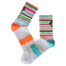Monkey Sox Stripe Cycling Socks