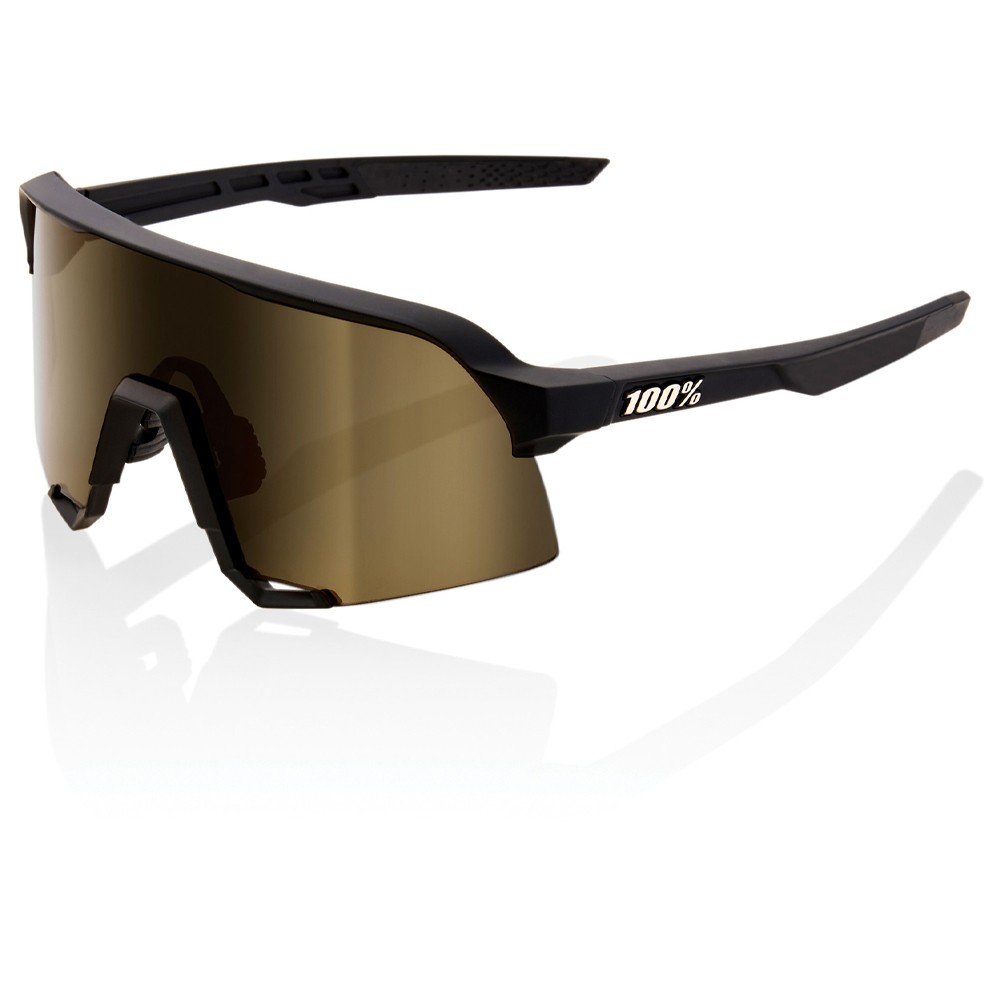 100 S3 Sunglasses with Soft Gold Lens Sigma Sports