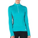 Icebreaker Amplify Half Zip Long Sleeve Womens Running Top