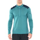 Icebreaker Amplify Half Zip Long Sleeve Running Top