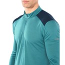 Icebreaker Amplify Half Zip Long Sleeve Running Top