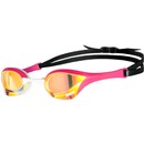 Arena Cobra Ultra Swipe Gold Mirror Goggles