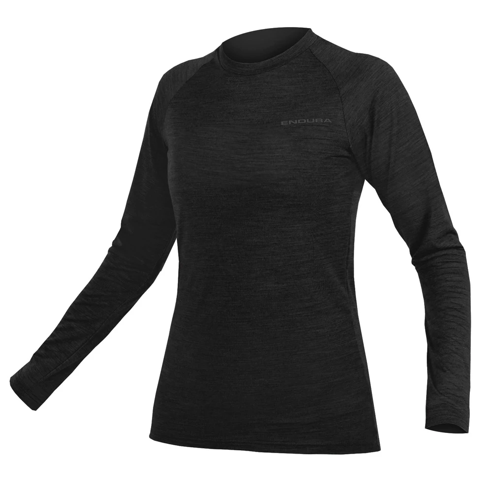 Sigma Sports Endura BaaBaa Blend Womens Long Sleeve Base Layer | Discount Codes available, easy returns, up to £25 off with Newsletter Signup, FREE Postage over £60
