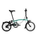 Brompton Black Edition Steel S2L Folding Bike With Mudguards