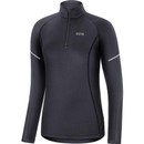 GOREWEAR M Womens Mid Long Sleeve Zip Running Shirt