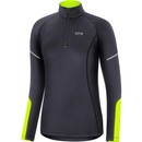 GOREWEAR M Womens Mid Long Sleeve Zip Running Shirt