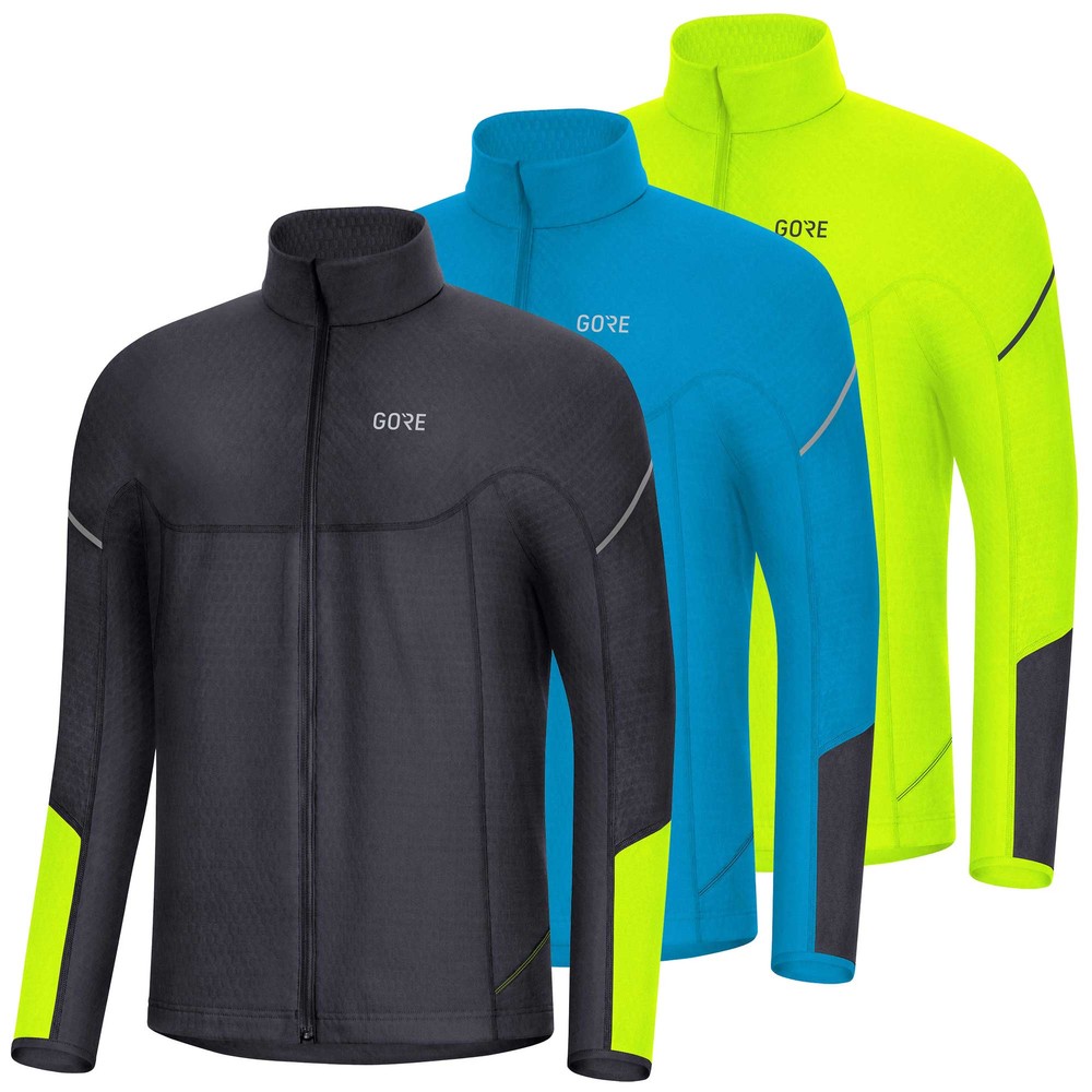 GOREWEAR M Thermo Long Sleeve Zip Running Shirt
