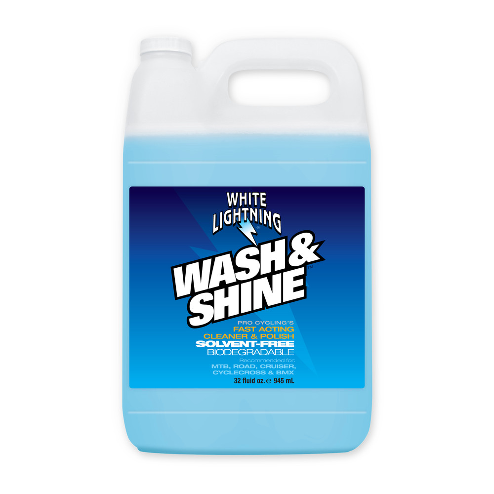 White Lightning Wash & Shine Bike Cleaner 945ml Sigma Sports