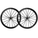 Lightweight Meilenstein Carbon Clincher Disc Wheelset Schwarz Edition