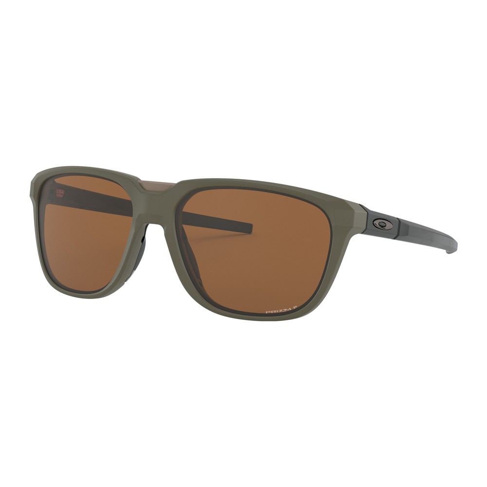 Oakley Anorak Sunglasses With Prizm Tungsten Polarized Lens