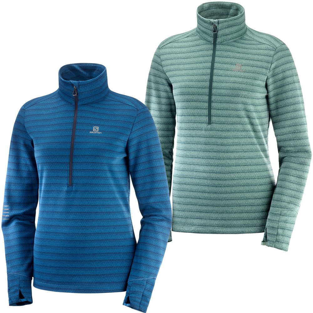 Salomon Lightning Half Zip Womens Run Top Sigma Sports