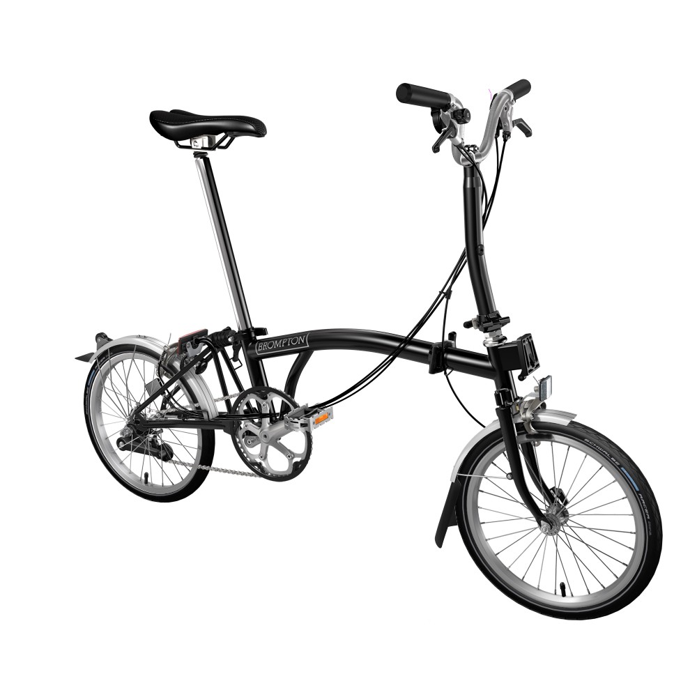 brompton black mudguards