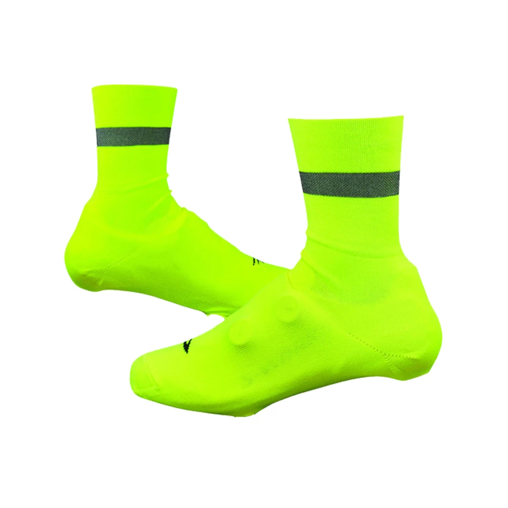 Sigma Sports DeFeet Slipstream Reflective 4 Inch Shoe Covers | Discount Codes available, easy returns, up to £25 off with Newsletter Signup, FREE Postage over £60