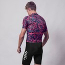 Black Sheep Cycling Predator Prey LTD Neon Zebra Short Sleeve Jersey