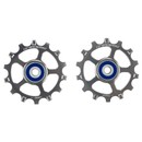 CeramicSpeed Eagle 14 MTB Coated Pulley Wheels - Silver Ltd Edition