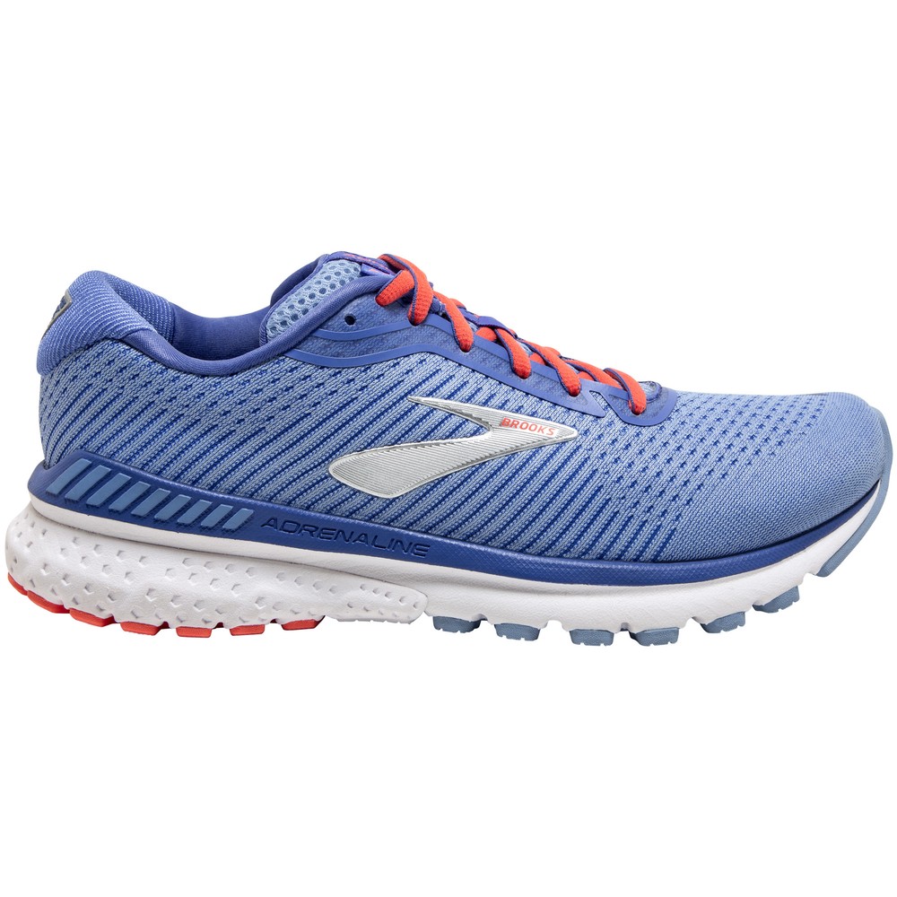 brooks adrenaline gts 18 womens pink blue yellow