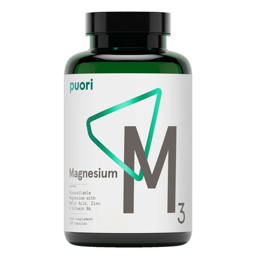 Puori M3 - Organic Magnesium - 120 Capsules