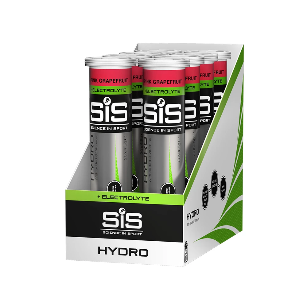 Sigma Sports Science in Sport Go Hydro Tablets Box of 8 | Discount Codes available, easy returns, up to £25 off with Newsletter Signup, FREE Postage over £60