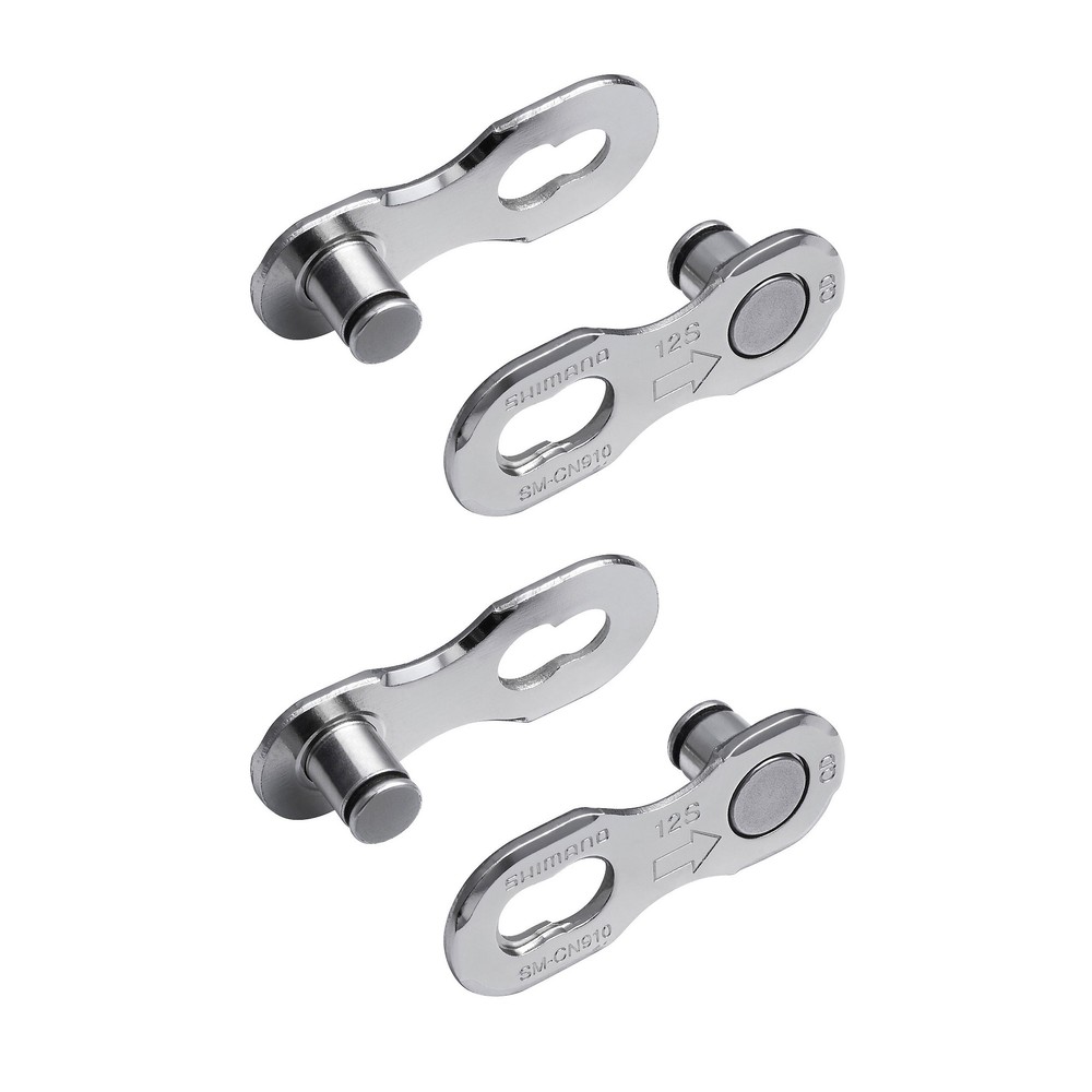 ZONKIE Single Speed Quick Split Chain Links - 4 Pack For 1 Speed Bike Chains