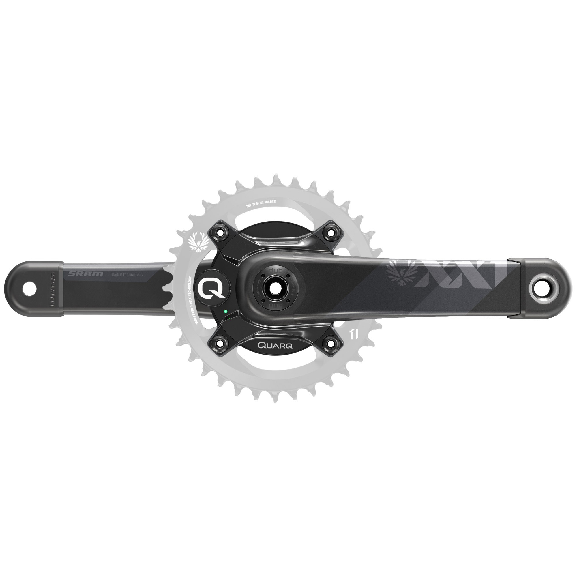 Quarq DZero Eagle XX1 AXS DUB Power Meter Crankset Bundle Sigma Sports