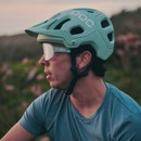 POC Aspire Clarity Sunglasses Apophyllite Green With Brown/Silver Lens