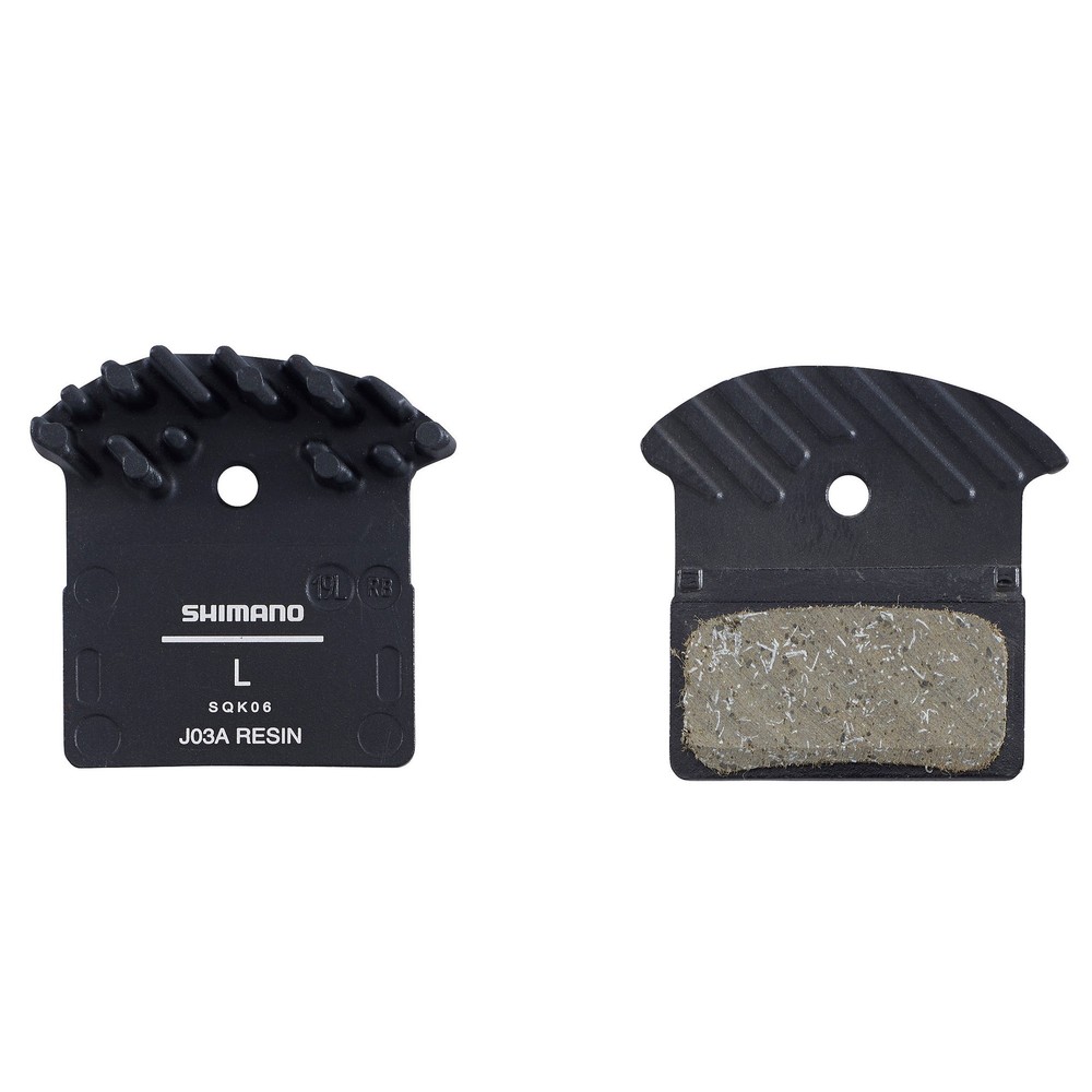 Shimano J03A Disc Brake Pads with Cooling Fins Sigma Sports