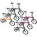 Brompton Steel S2L Folding Bike With Mudguards